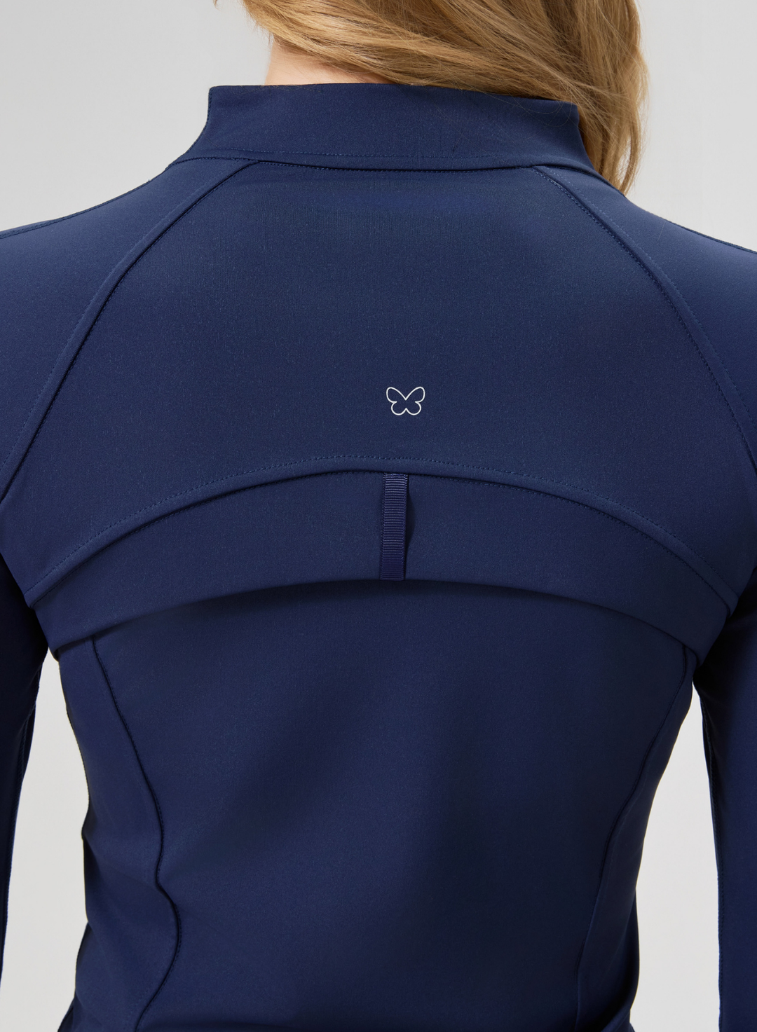 Motion Zip Pocket Jacket Dark Blue
