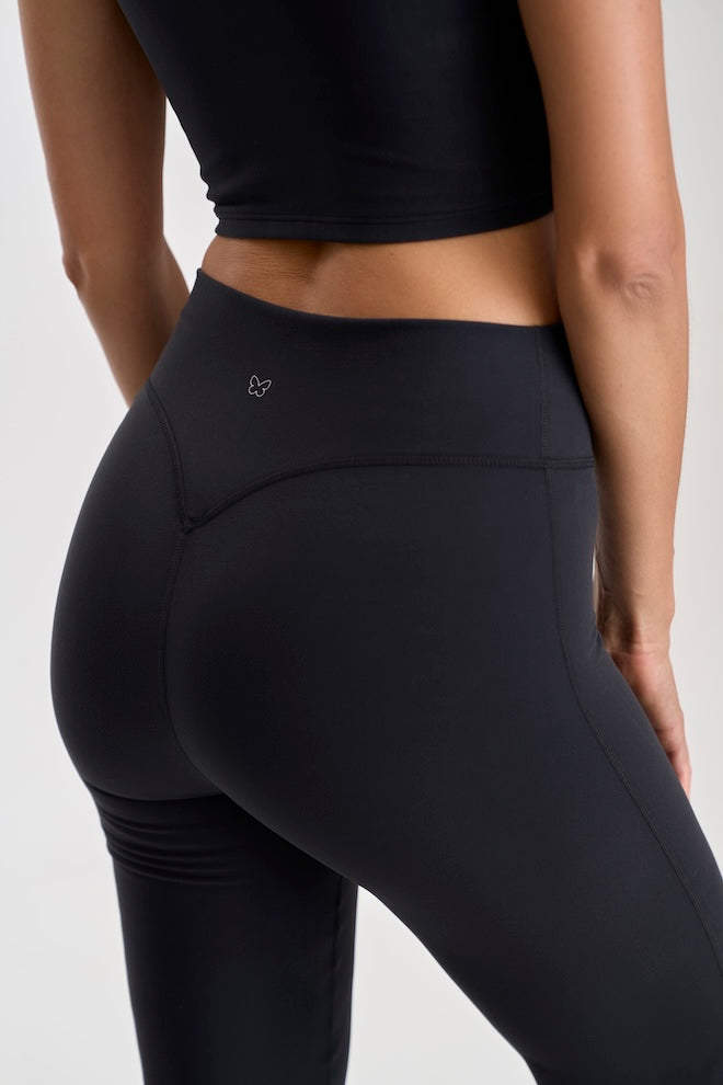 Contour Flare Leggings Onyx