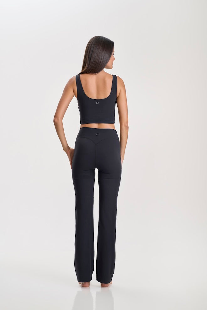 Contour Flare Leggings Onyx