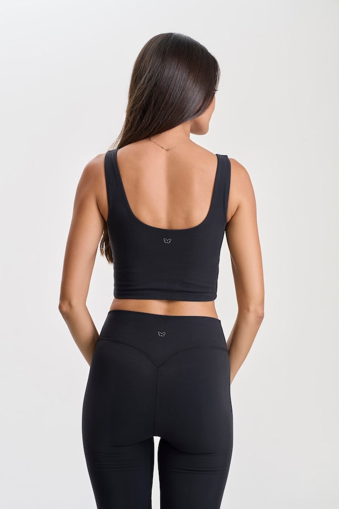 Contour Tank Top Onyx