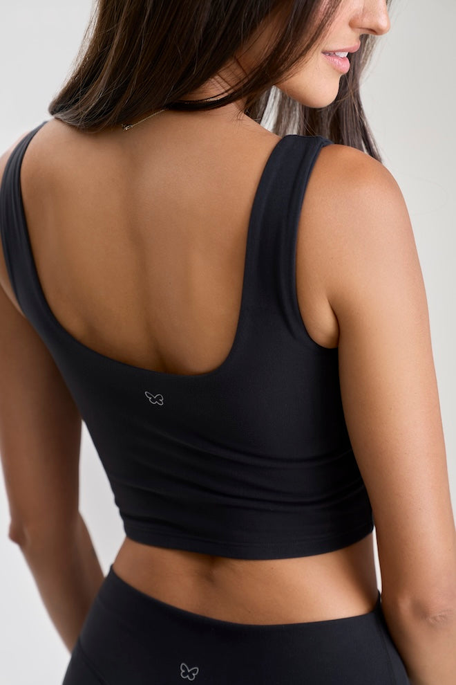 Contour Tank Top Onyx