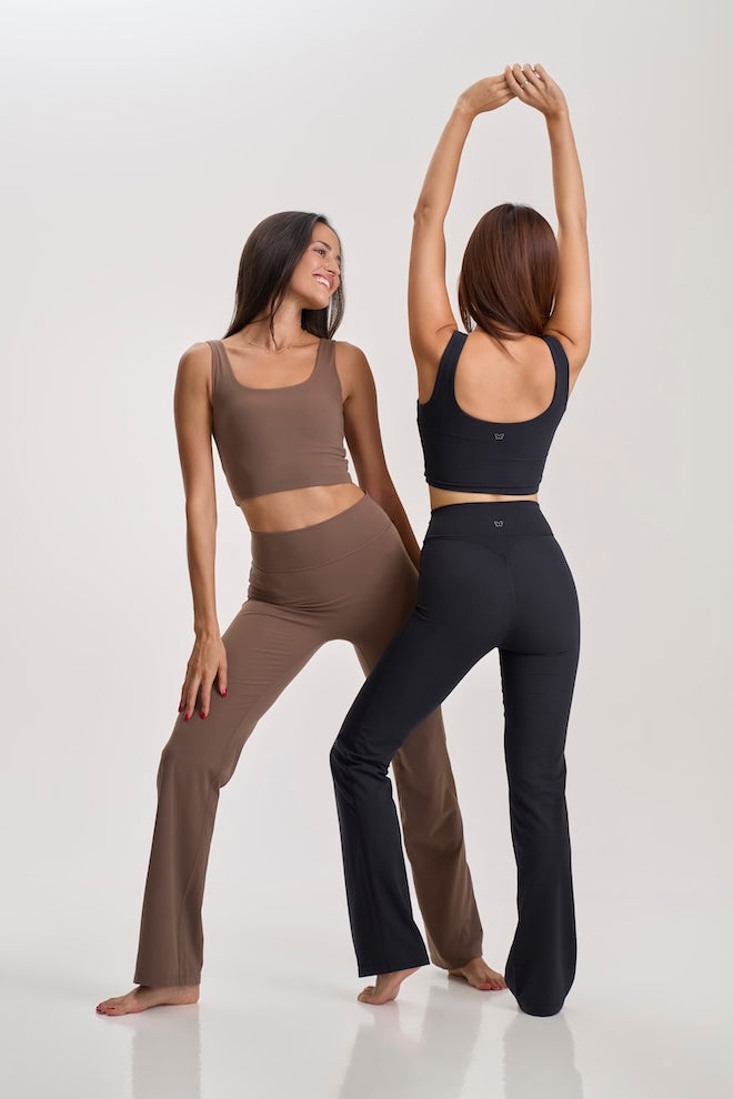 Contour Tank Top Mocha